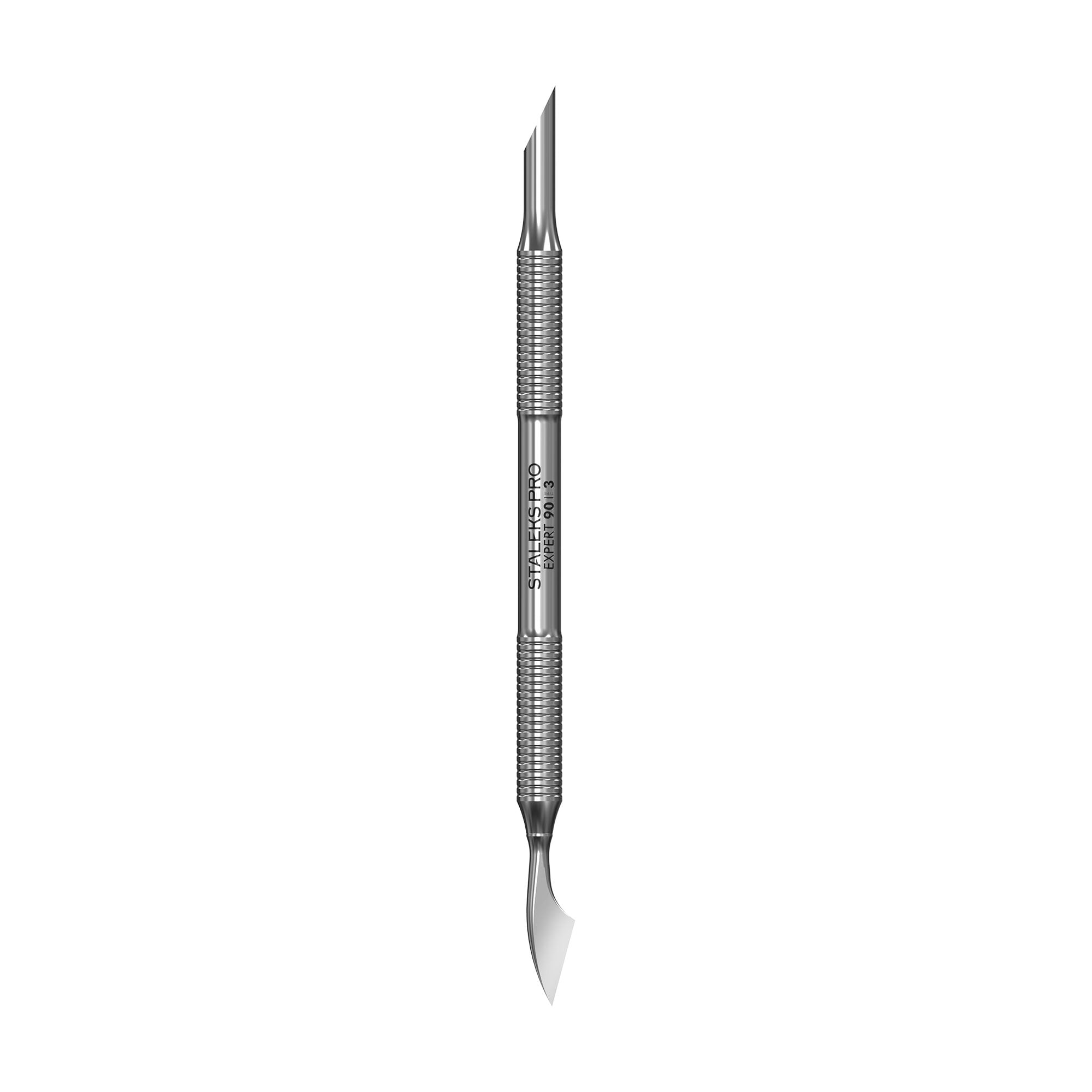 Лопатка манікюрна Staleks PRO Expert 90 Type 3 пушер скошений + топірець (PE-90/3)